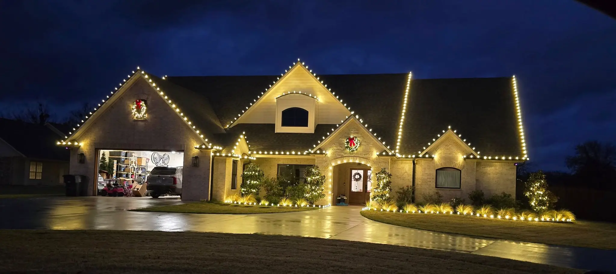 Christmas Light Installation